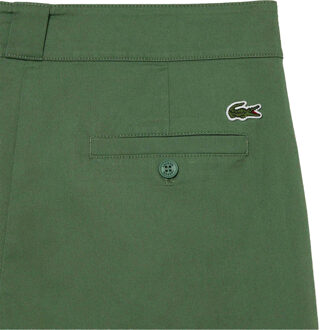 Lacoste Dames/Dames Gabardine Stretch Chinos (Groen) - EU 38 / UK 10