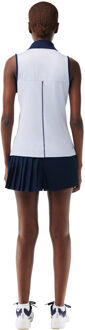 Lacoste Dames/Dames Gevoerde Geplooide Tennisshort (Blauw)