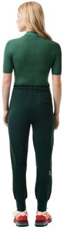 Lacoste Dames/Dames Katoenen Joggingbroek (Groen)