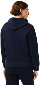 Lacoste Dames/Dames Katoenmix Losse Hoodie (Marine) - maat EU 36 / UK 8 Navy