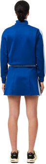 Lacoste Dames/Dames Kleurblok Interlock Verstelbare Rok (Blauw/Wit)