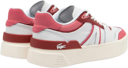 Lacoste Dames/Dames L002 Evo Trainers (Wit, Rood)