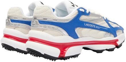Lacoste Dames/Dames L003 2K24 Trainers (Wit, Rood) - EU 37 / UK 4