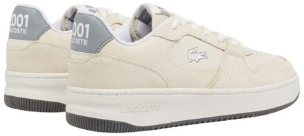 Lacoste Dames/Dames Leren Trainers (Wit/Grijs) - maat EU 43 / UK 9