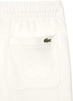 Lacoste Dames/Dames Rechte Pijpen Joggingbroek (Crème) - maat