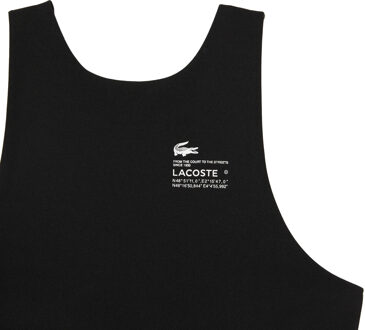 Lacoste Dames/Dames Recycled Polyamide Sneldrogende Sportbeha (Zwart) - XS