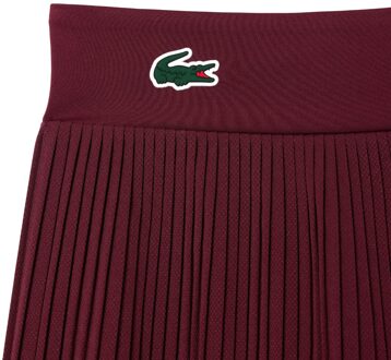Lacoste Dames/Dames Roland Garros Editie Sport Geplooide Tennisshort (Paars) - maat