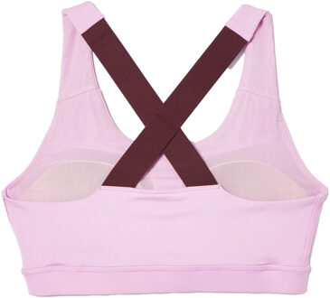 Lacoste Dames/Dames Stretch Ademend Sport Bralette (Roze)