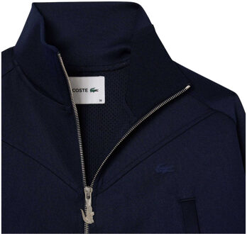 Lacoste Dames/Dames Sweatshirt met volledige rits (Marine) Navy - EU 36 / UK 8