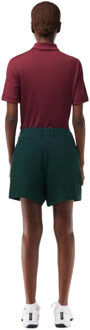 Lacoste Dames/Dames Taffeta Stretch Golfshort (Groen) - EU 34 / UK 6