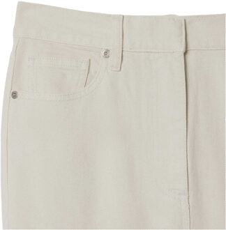 Lacoste Dames/Dames Twill 5 Zakken Broek (Grijs) - EU 34/ UK 6 Normal