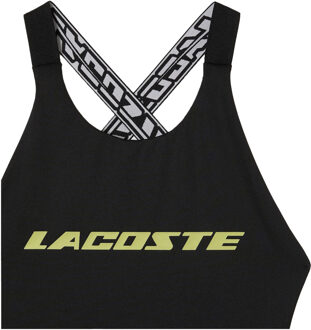 Lacoste Dames/dames zwempak uit één stuk (Zwart) - EU 38 / UK 10