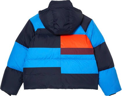 Lacoste Dames/Hoofddoeken Afneembare Oversized Puffer Jack (Marineblauw) Navy - EU 36 / UK 8