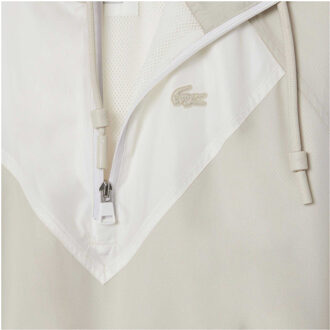 Lacoste Dames Kleurblok Lange Mouwen Jurk (Grijs) - maat