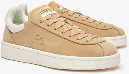Lacoste Dames Lacoste Baseshot Premium Trainers in Bruin