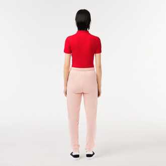 Lacoste Dames Lacoste Fleece Sweatpants in Roze
