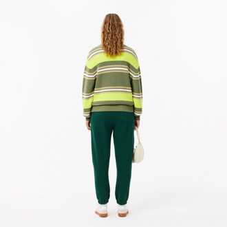Lacoste Dames Lacoste Piqué Sweatbroek in Groen
