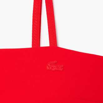 Lacoste Dames Lacoste Quick Dry UV Protect Technical Bralette in Rood - S