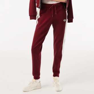 Lacoste Dames Lacoste Sporty & Rich Stretch Joggers in Rood