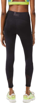 Lacoste Dames Logo Strip Leggings (Zwart)