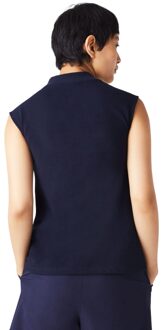 Lacoste Dames Organic Cotton Golf Polo Shirt (Marineblauw) Navy - EU 38 / UK 10