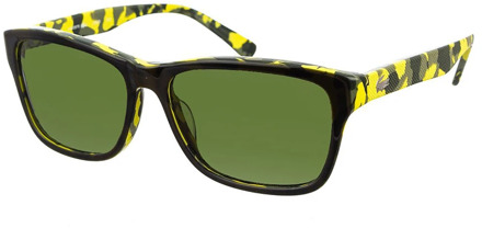 Lacoste Dames zonnebril met acetaat montuur Lacoste , Green , Dames - ONE Size