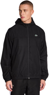 Lacoste Diamond Weave Hooded Trainingspakken Heren - Zwart - Maat XS Black