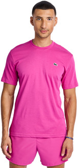 Lacoste Diamond Weave Korte Broeken Heren - Roze - Maat L - Poly Woven Pink