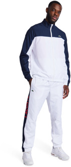 Lacoste Diamond Weave Trainingspakken Heren - Wit - Maat XL White