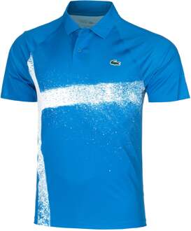 Lacoste Djokovic Polo Heren-Blauw,Wit - XS,S,M,L,XL,XXL