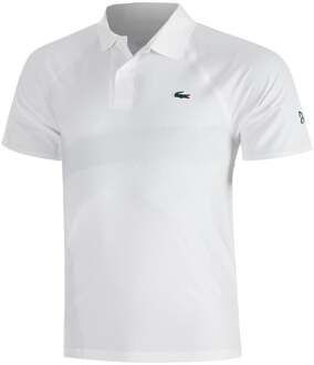 Lacoste Djokovic Polo Heren-Wit - L