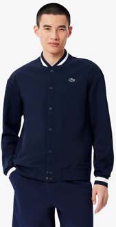 Lacoste Djokovic Trainingsjack Heren-Donkerblauw,Wit - M,XXL
