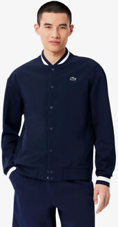 Lacoste Djokovic Trainingsjack Heren-Donkerblauw,Wit - XXL