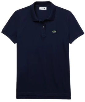 Lacoste Donkerblauw Regular Fit Polo Shirt Sport Lacoste , Blue , Dames - Xl,L,M,S