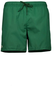 Lacoste Donkergroene Zwemshorts - Heren Lacoste , Green , Heren - L,M