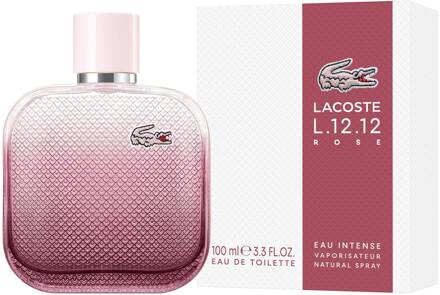 Lacoste Eau de Toilette Lacoste L.12.12 Rose Eau Intense EDT 100 ml