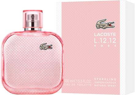 Lacoste Eau de Toilette Lacoste L.12.12 Rose Sparkling EDT 100 ml