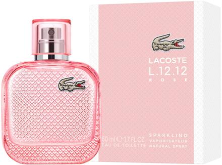 Lacoste Eau de Toilette Lacoste L.12.12 Rose Sparkling EDT 50 ml