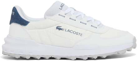 Lacoste Elite Active Evo Vrijtijdsschoen Heren-wit, donkerblauw - 40.5,41,42,42.5,43,44,44.5,45,46,46.5,47