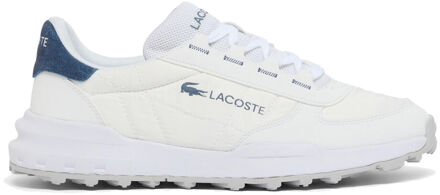 Lacoste Elite Active Evo Vrijtijdsschoen Heren-wit, donkerblauw - 46.5