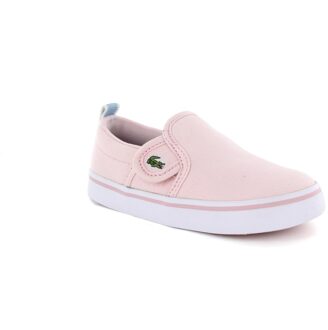 Lacoste Gazon Unisex Kindersneakers - Roze - Maat 19.5