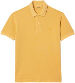 Lacoste Gele T-shirts en Polos Lacoste , Yellow , Unisex - 2Xl,Xl,L,M,S