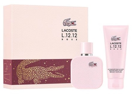 Lacoste Geschenkset Lacoste L.12.12 Rose EDP Gift Set 50 ml + 100 ml