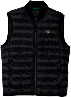 Lacoste Gewatteerd Herenvest Bh0537 Lacoste , Black , Heren