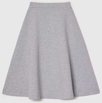 Lacoste Girl's Lacoste Juniors Milano Cotton Skirt in Grey Grijs - 12J / 152cm