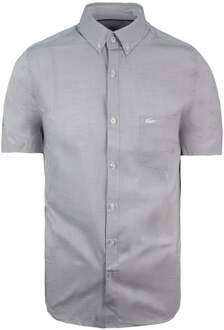 Lacoste Grijs Overhemd, Regular Fit Heren - S/M