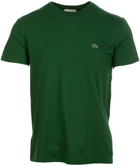 Lacoste Groene T-shirt en Polo Collectie Lacoste , Green , Heren - 2Xl,Xl,L,M,S