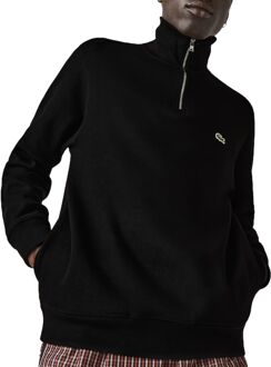 Lacoste Half Zip Hoodie Lacoste , Black , Heren - 2Xl,Xl