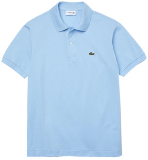 Lacoste Heldere Blauwe Polo Shirt Urban Stijl Lacoste , Blue , Heren - M,S,3Xl