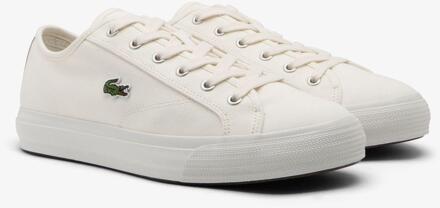 Lacoste Heren Backcourt Canvas Lage Sportschoenen (Beige) - EU 42 / UK 8
